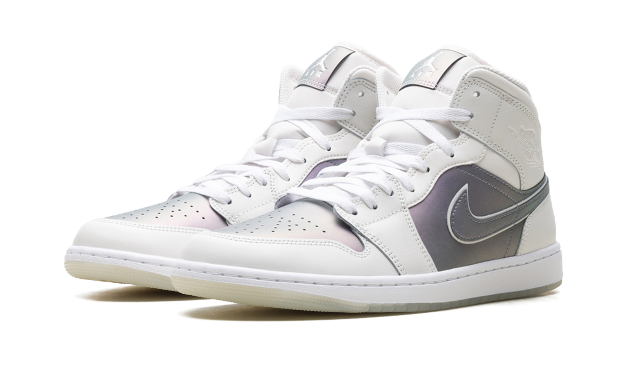 Air Jordan 1 Mid Se "Phantom iridescent" IH4107 030