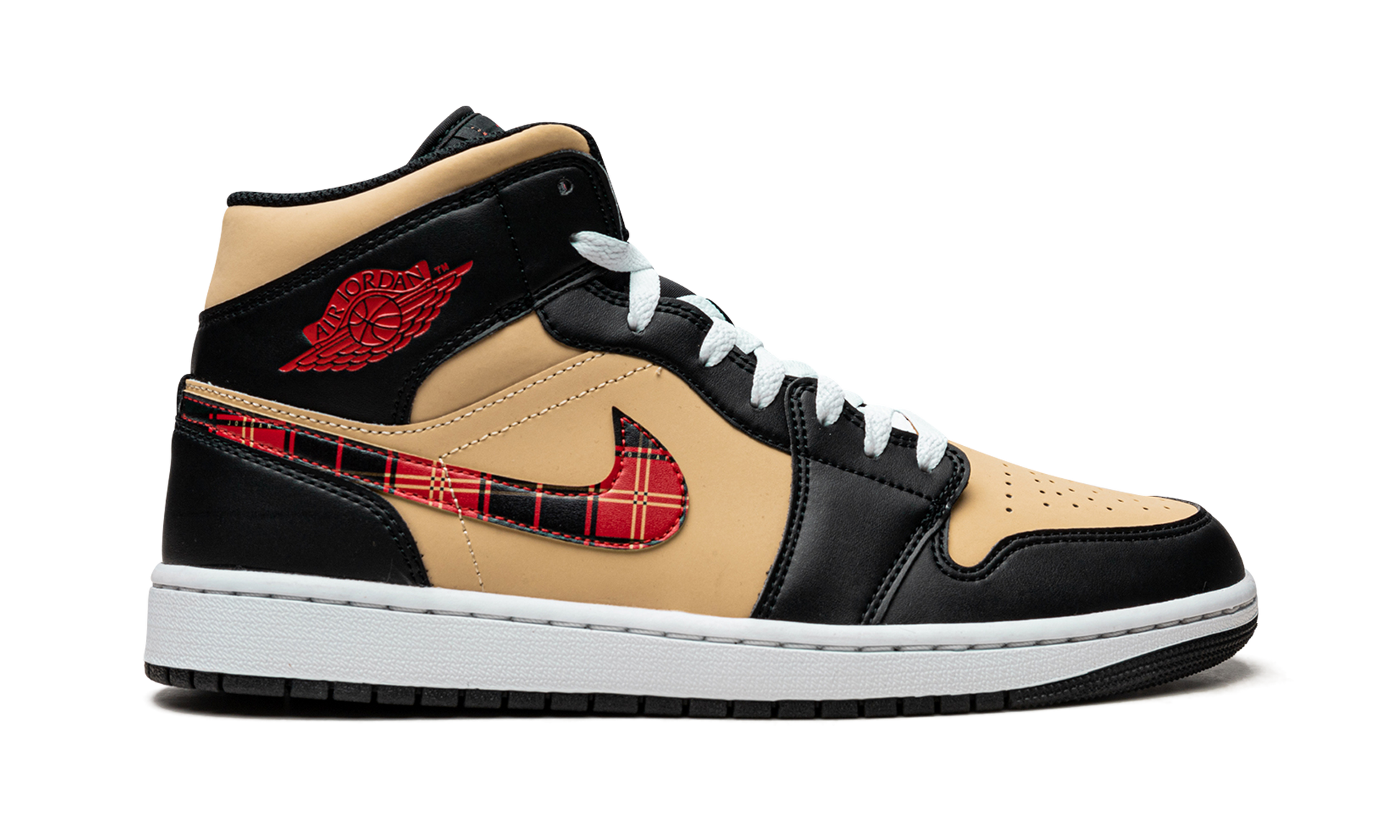 Air Jordan 1 Mid Se "Tartan swoosh" DZ5329 001