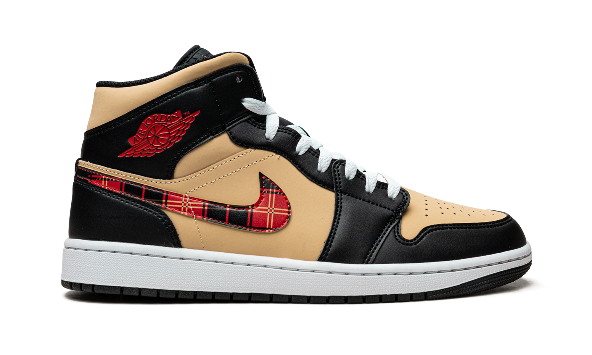 Air Jordan 1 Mid Se "Tartan swoosh" DZ5329 001