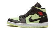 Air Jordan 1 Mid Se Women "Barely volt / chile red" CV5276 003