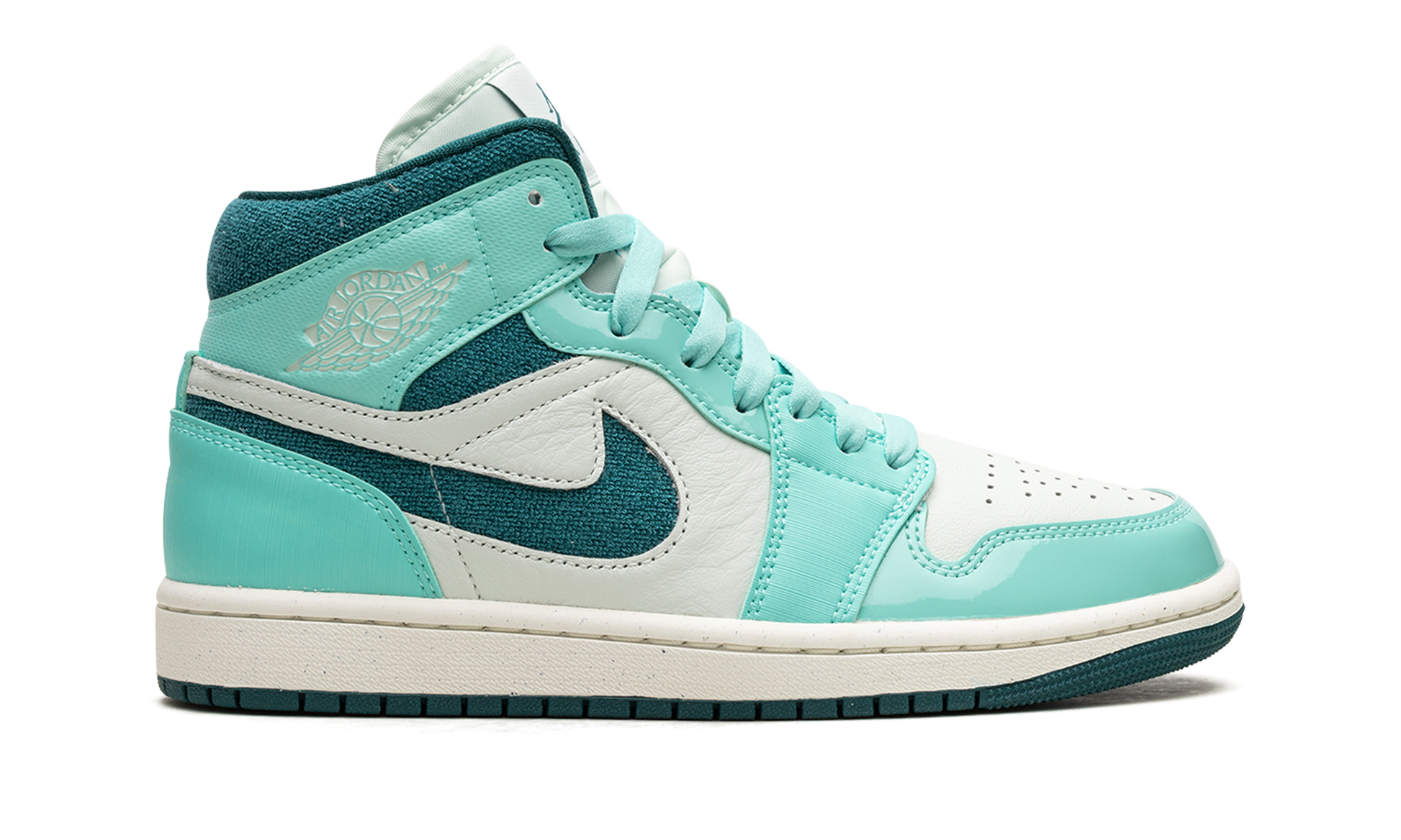 Air Jordan 1 Mid Se Women "Bleached turquoise" DZ3745 300