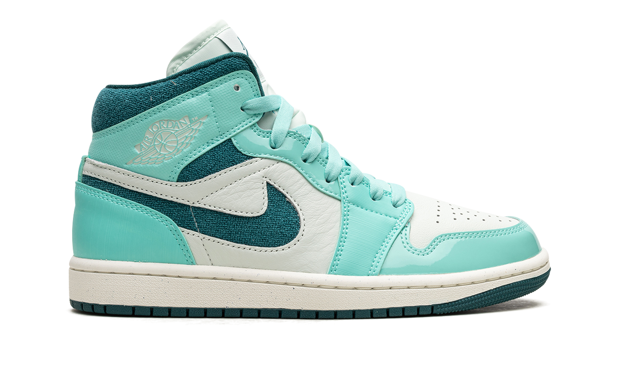 Air Jordan 1 Mid Se Women "Bleached turquoise" DZ3745 300