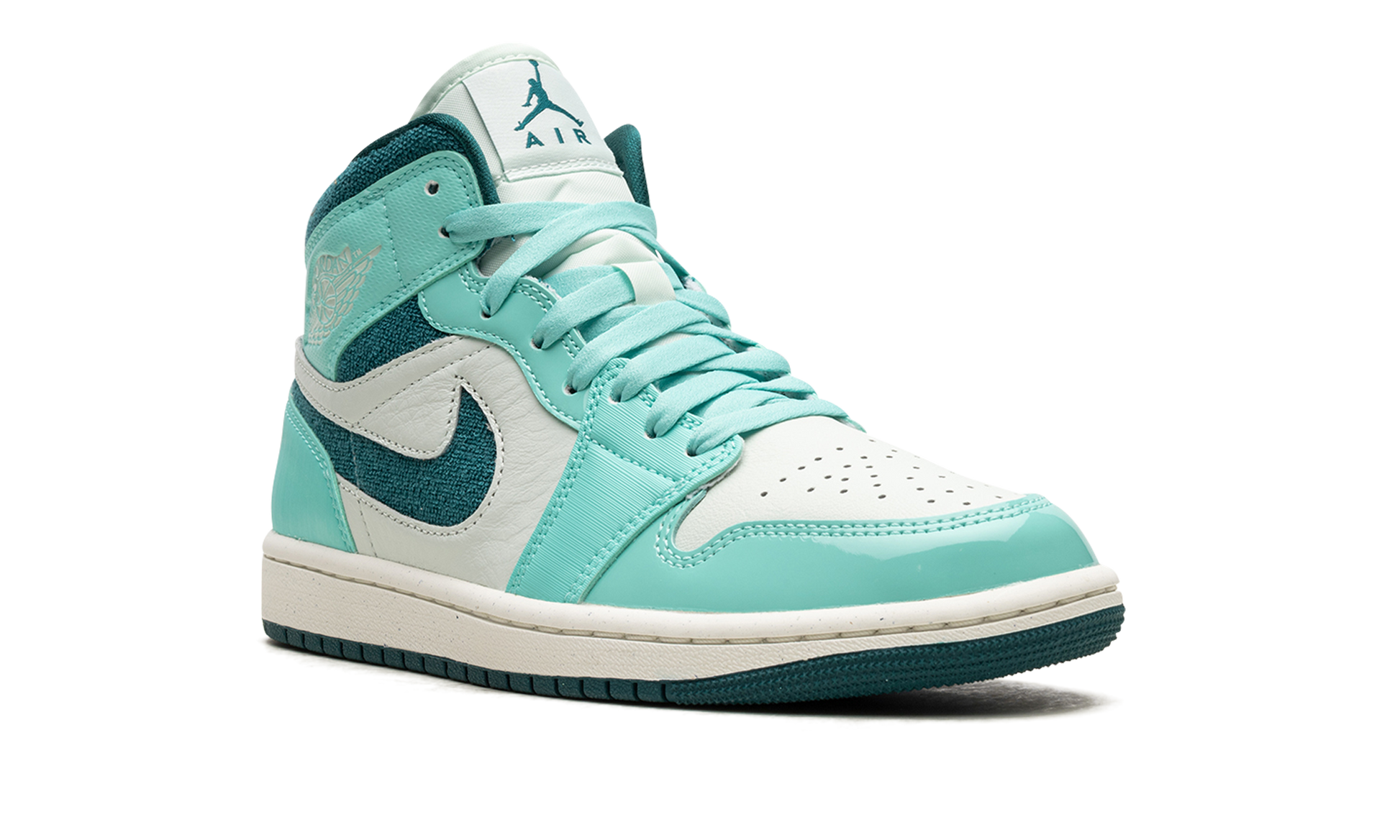 Air Jordan 1 Mid Se Women "Bleached turquoise" DZ3745 300