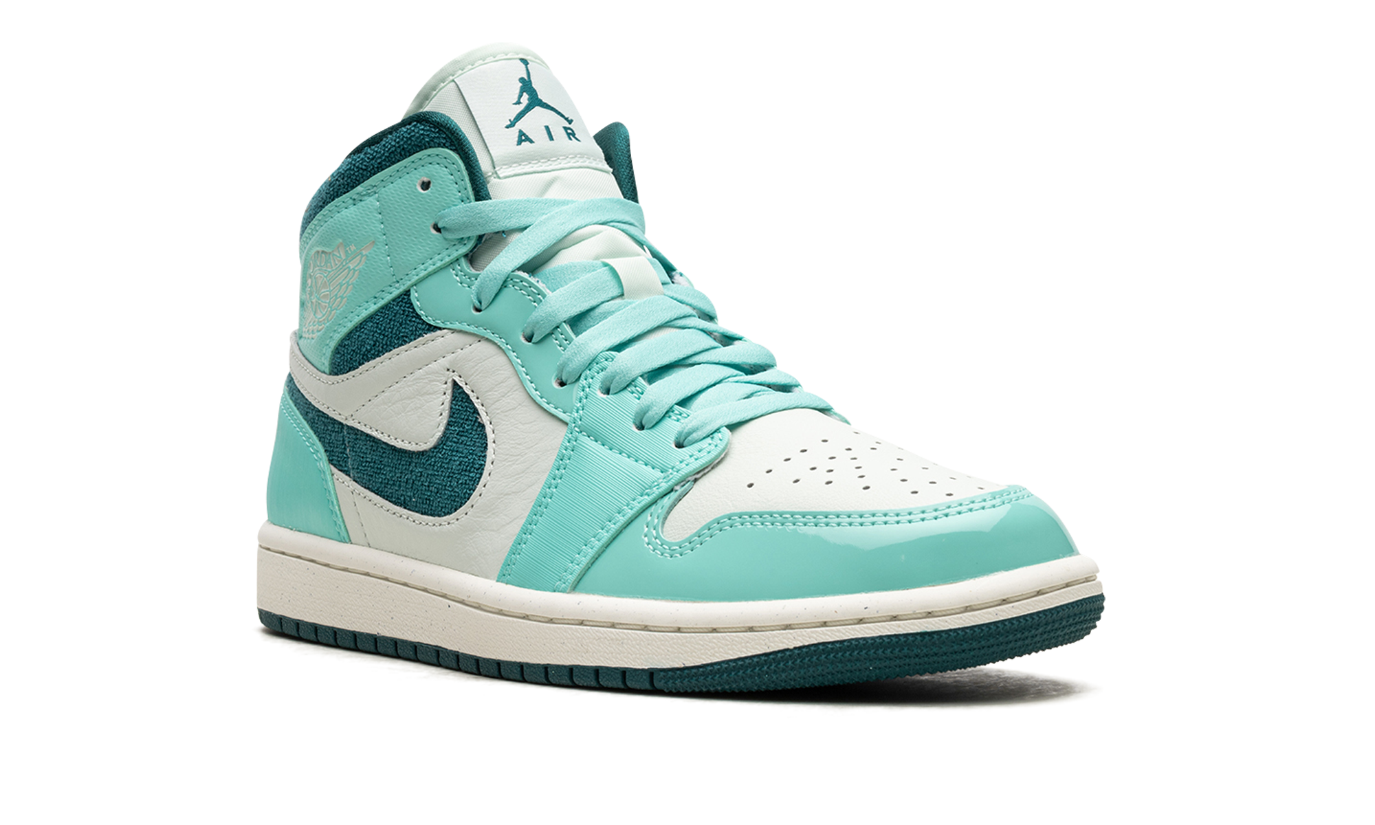 Air Jordan 1 Mid Se Women "Bleached turquoise" DZ3745 300