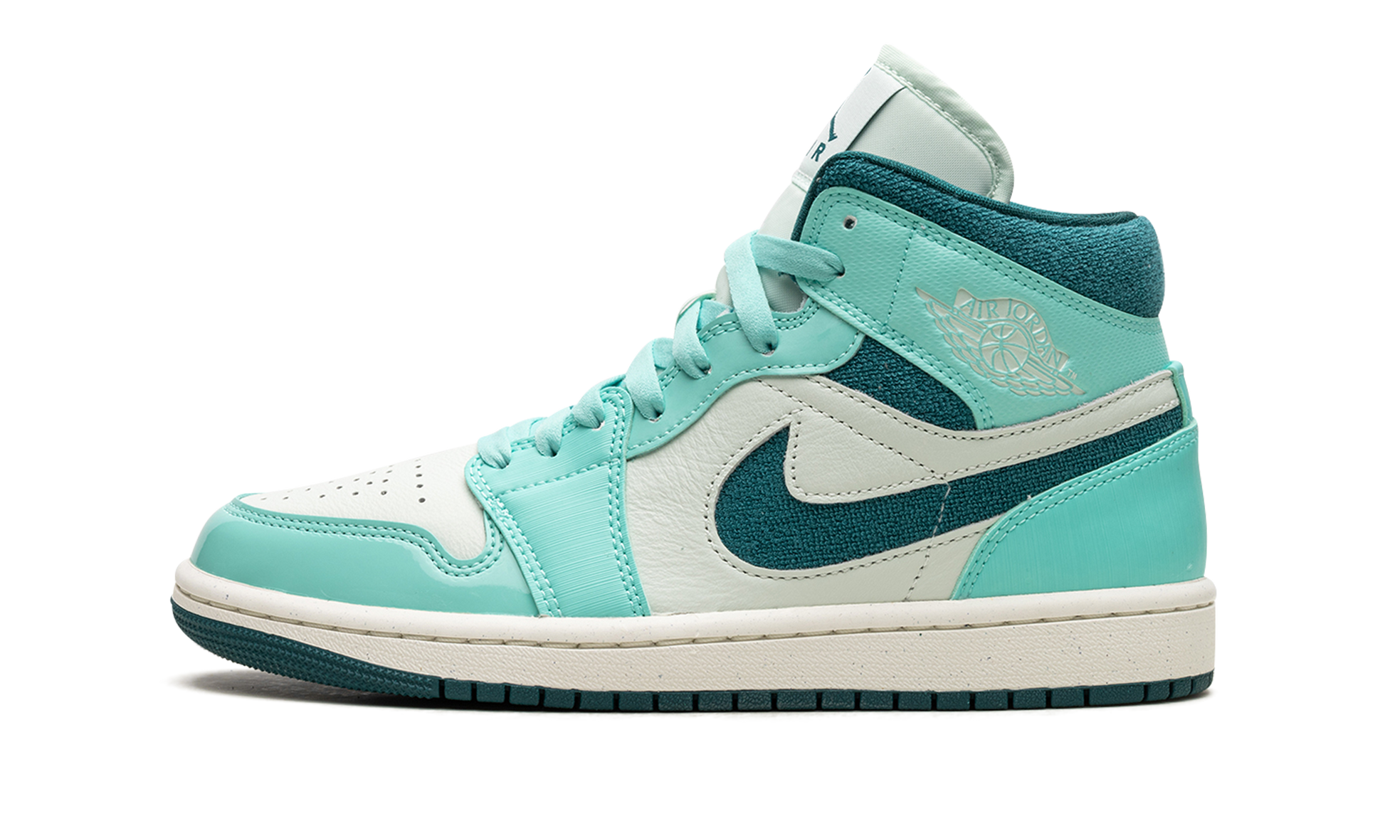 Air Jordan 1 Mid Se Women "Bleached turquoise" DZ3745 300