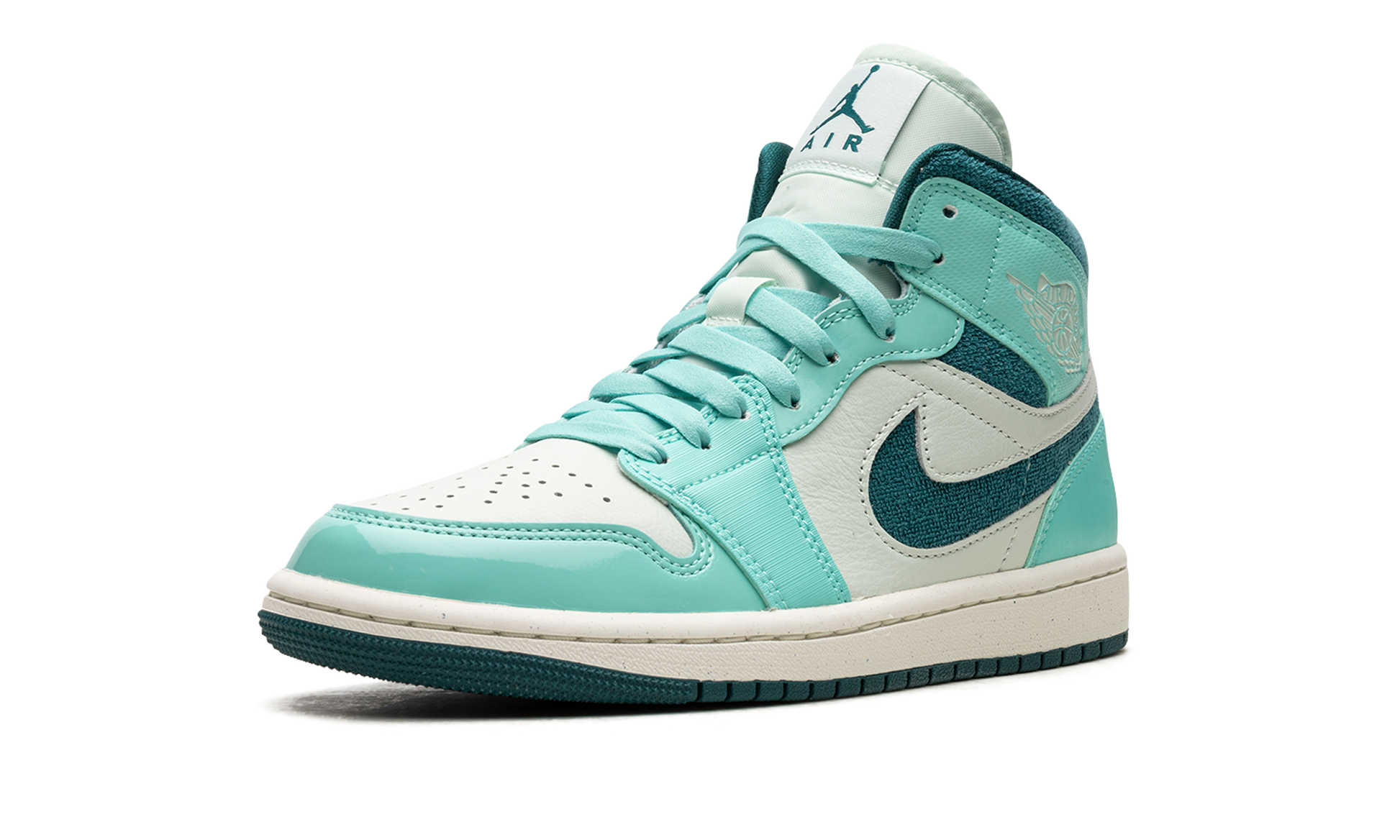 Air Jordan 1 Mid Se Women "Bleached turquoise" DZ3745 300