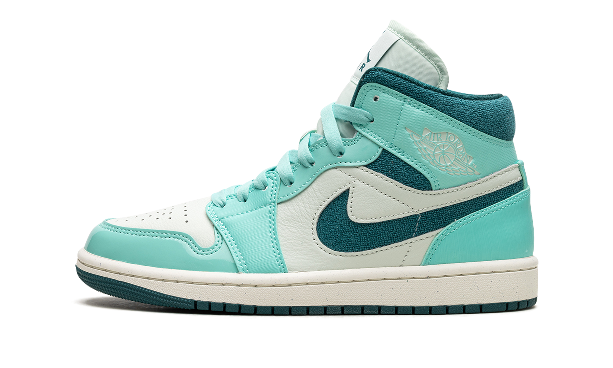 Air Jordan 1 Mid Se Women "Bleached turquoise" DZ3745 300