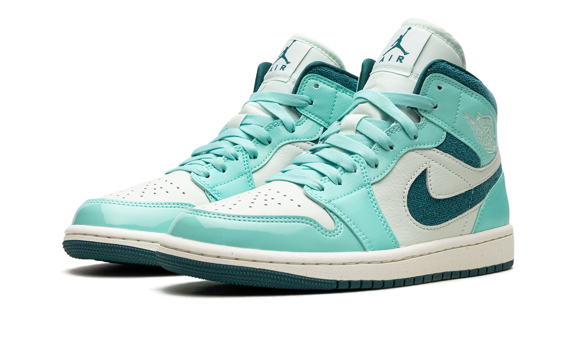 Air Jordan 1 Mid Se Women "Bleached turquoise" DZ3745 300