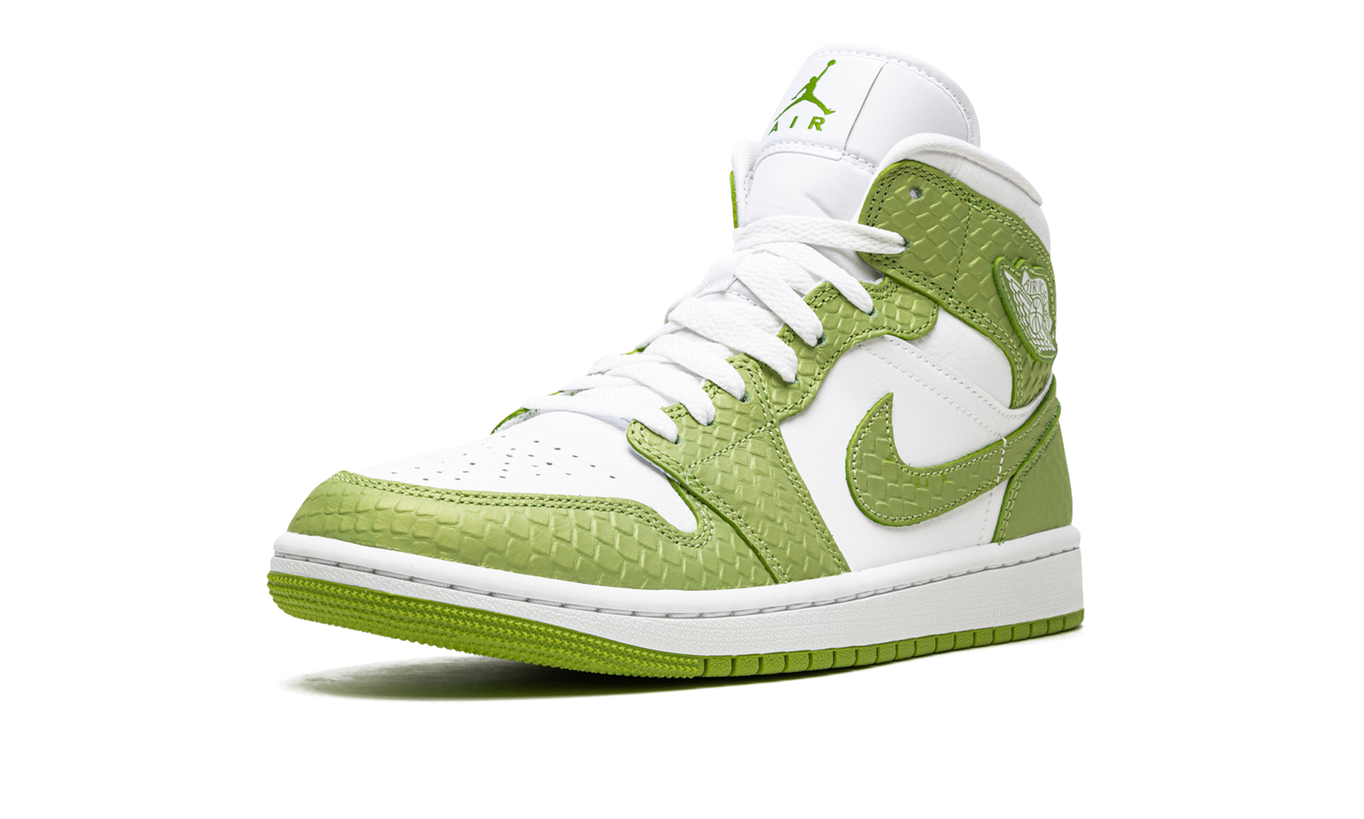 Air Jordan 1 Mid Se Women "Green python" DV2959 113