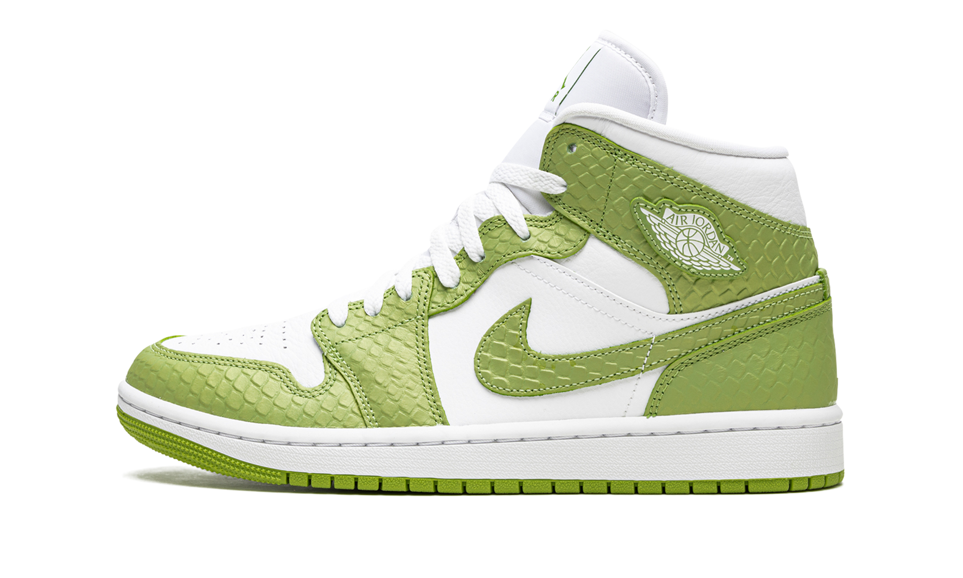Air Jordan 1 Mid Se Women "Green python" DV2959 113