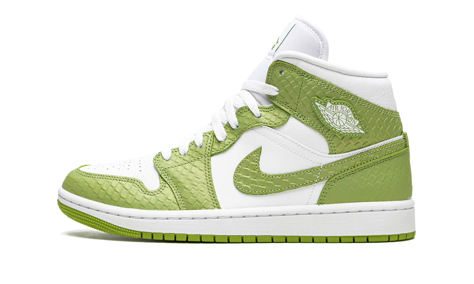 Air Jordan 1 Mid Se Women "Green python" DV2959 113