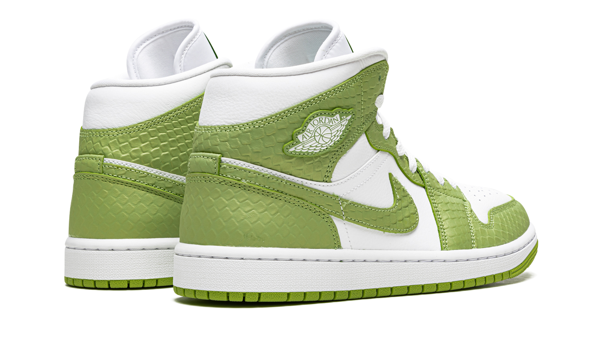 Air Jordan 1 Mid Se Women "Green python" DV2959 113