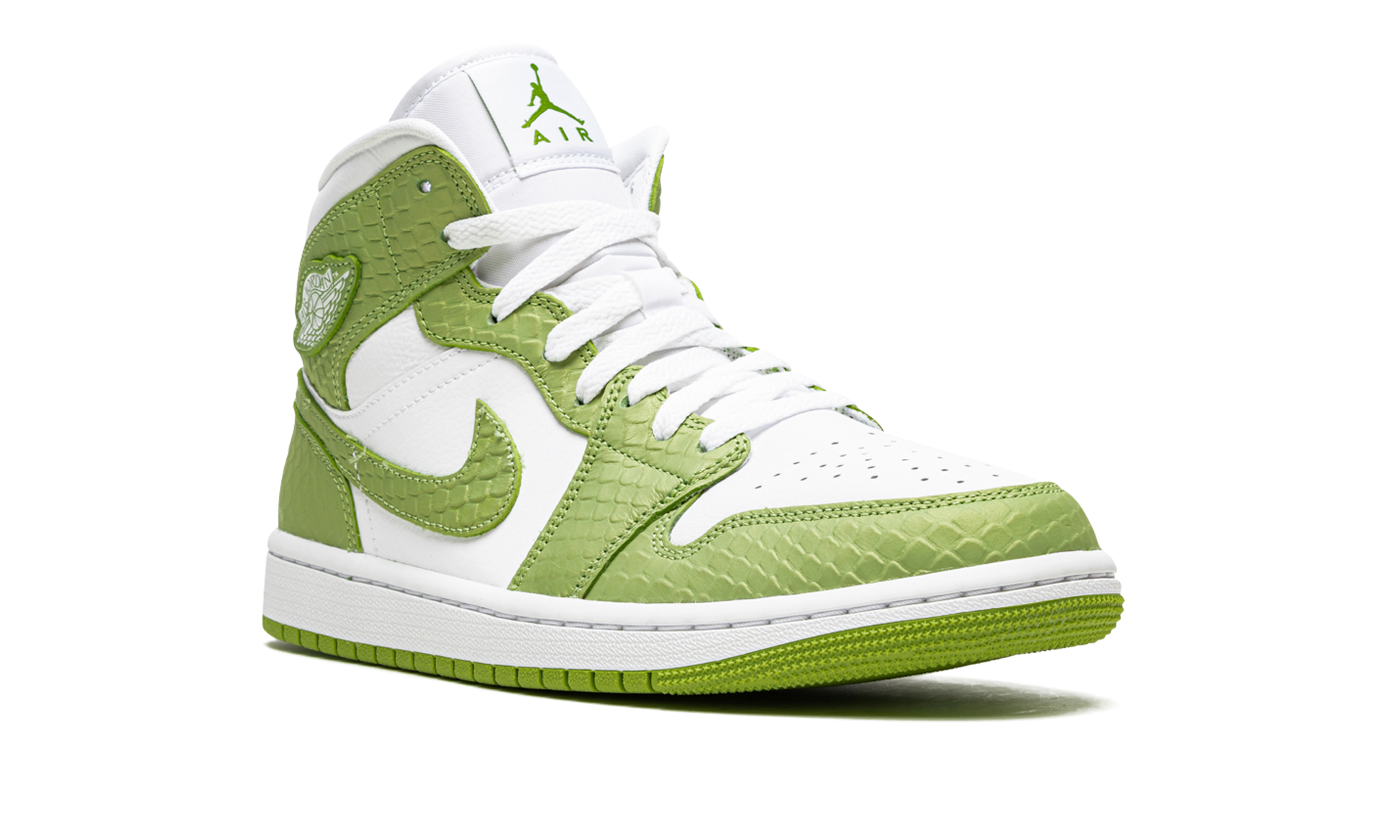Air Jordan 1 Mid Se Women "Green python" DV2959 113