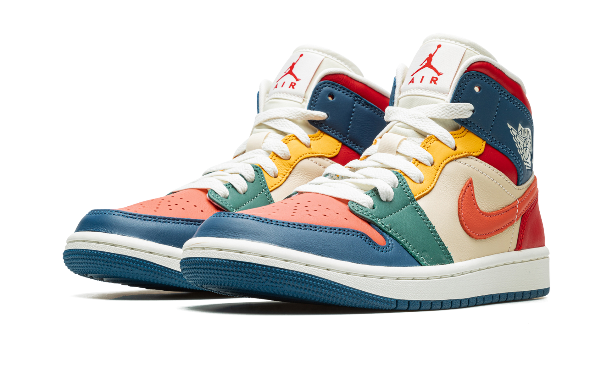 Air Jordan 1 Mid Se Women "Multi-color" DN3738 400
