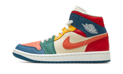 Air Jordan 1 Mid Se Women "Multi-color" DN3738 400