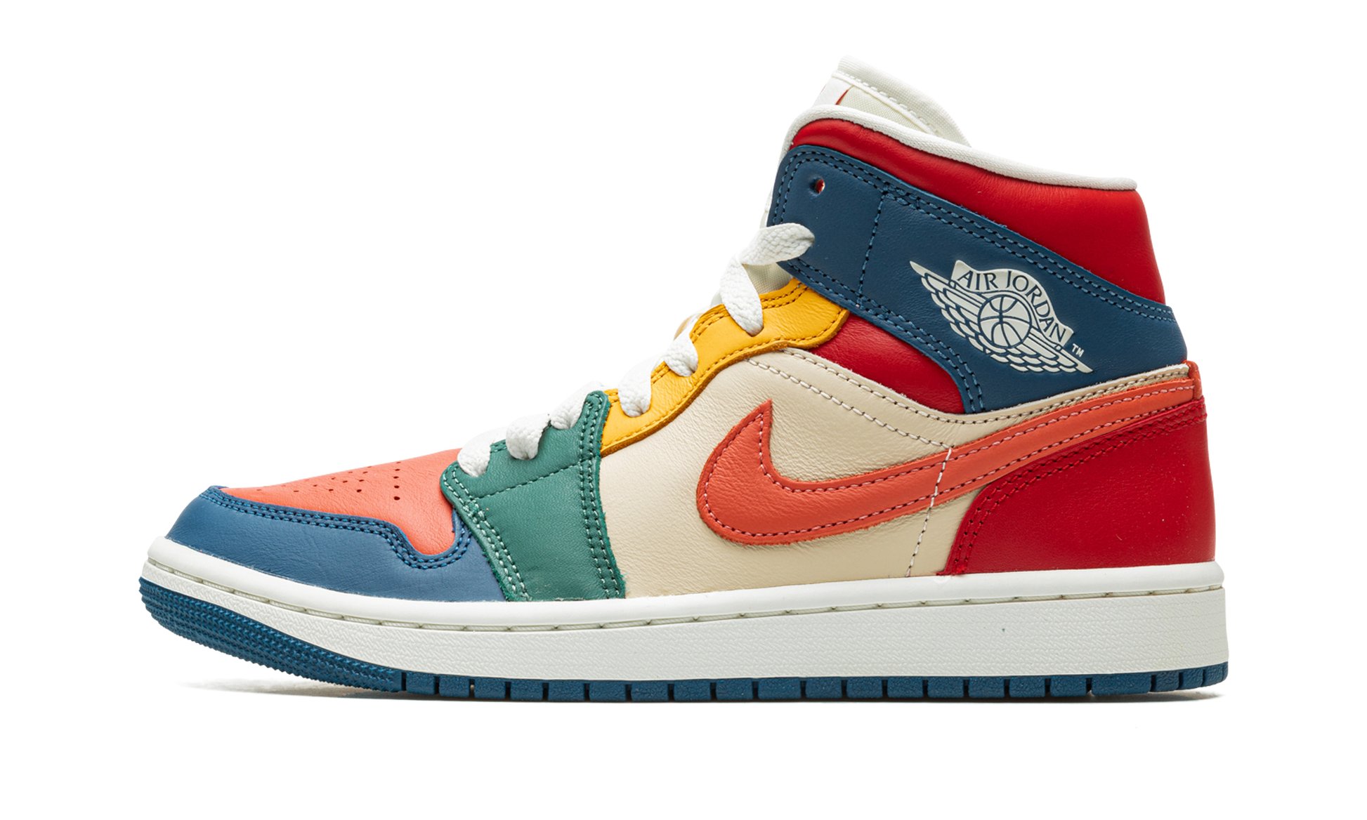 Air Jordan 1 Mid Se Women "Multi-color" DN3738 400
