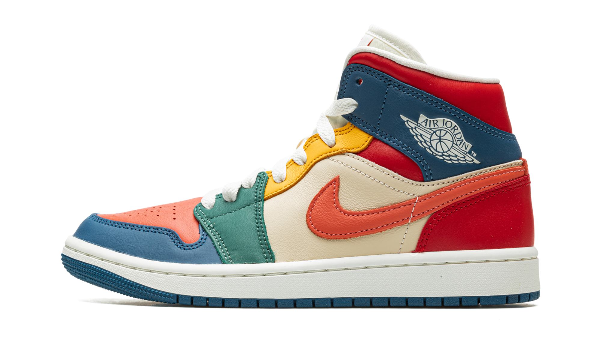 Air Jordan 1 Mid Se Women "Multi-color" DN3738 400