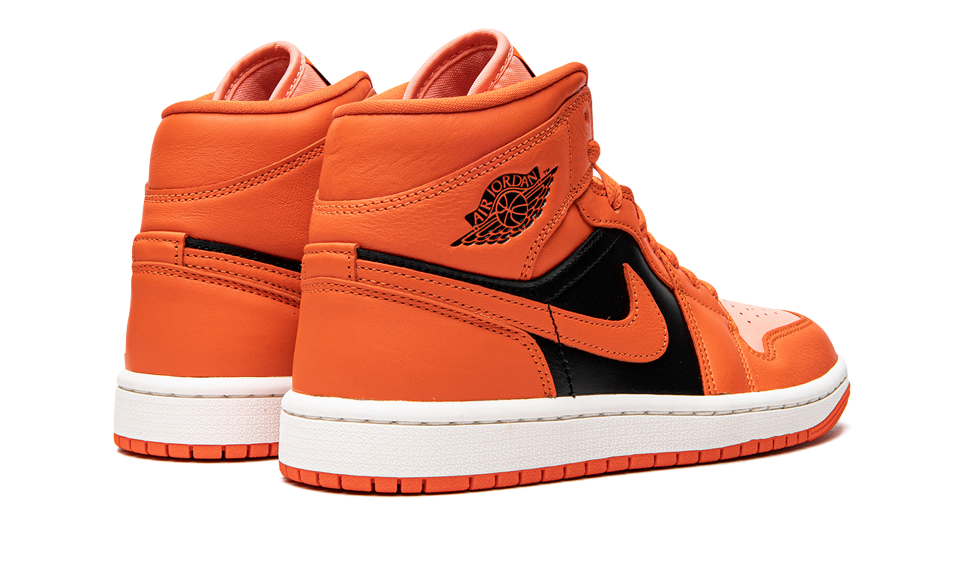 Air Jordan 1 Mid Se Women "Orange / black" DM3381 600