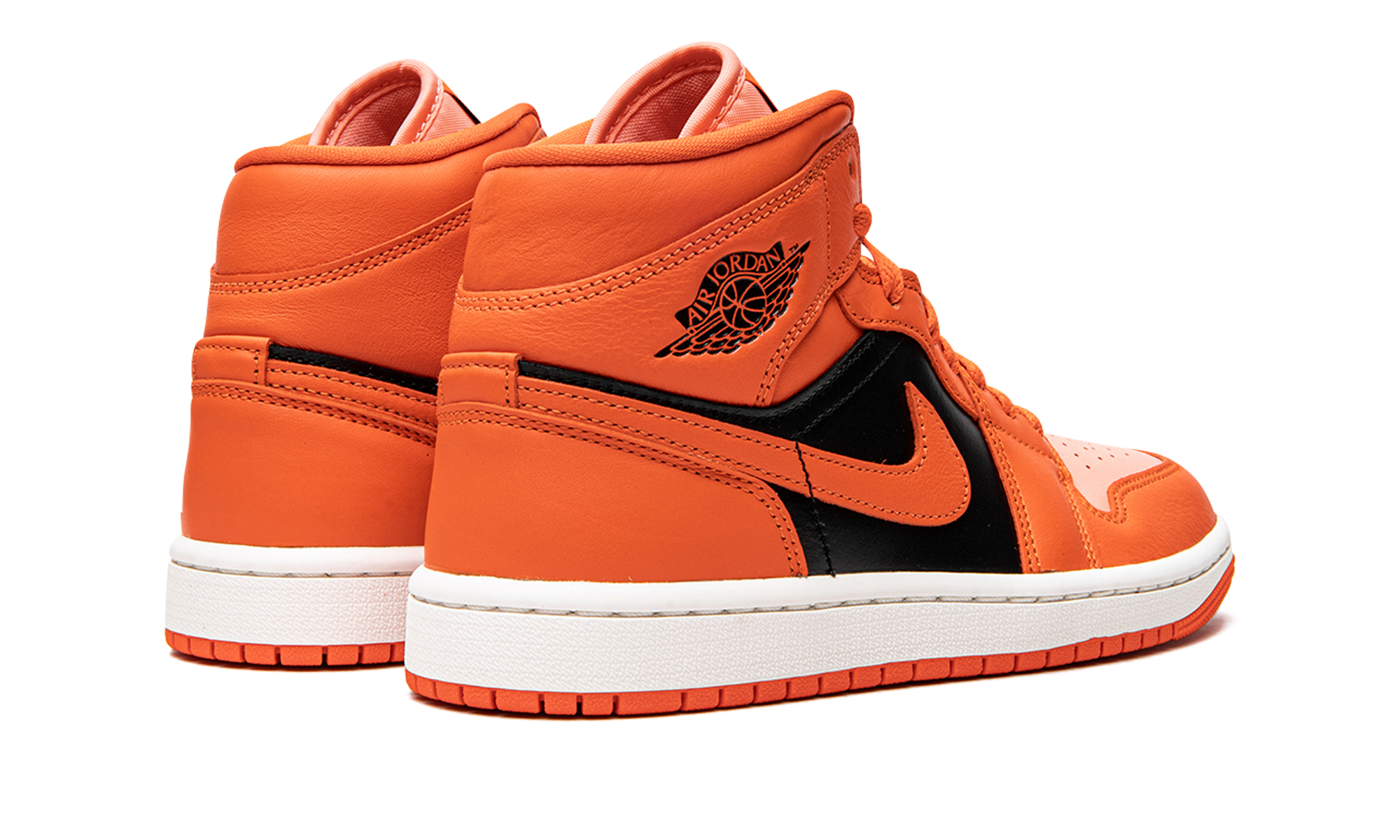 Air Jordan 1 Mid Se Women "Orange / black" DM3381 600