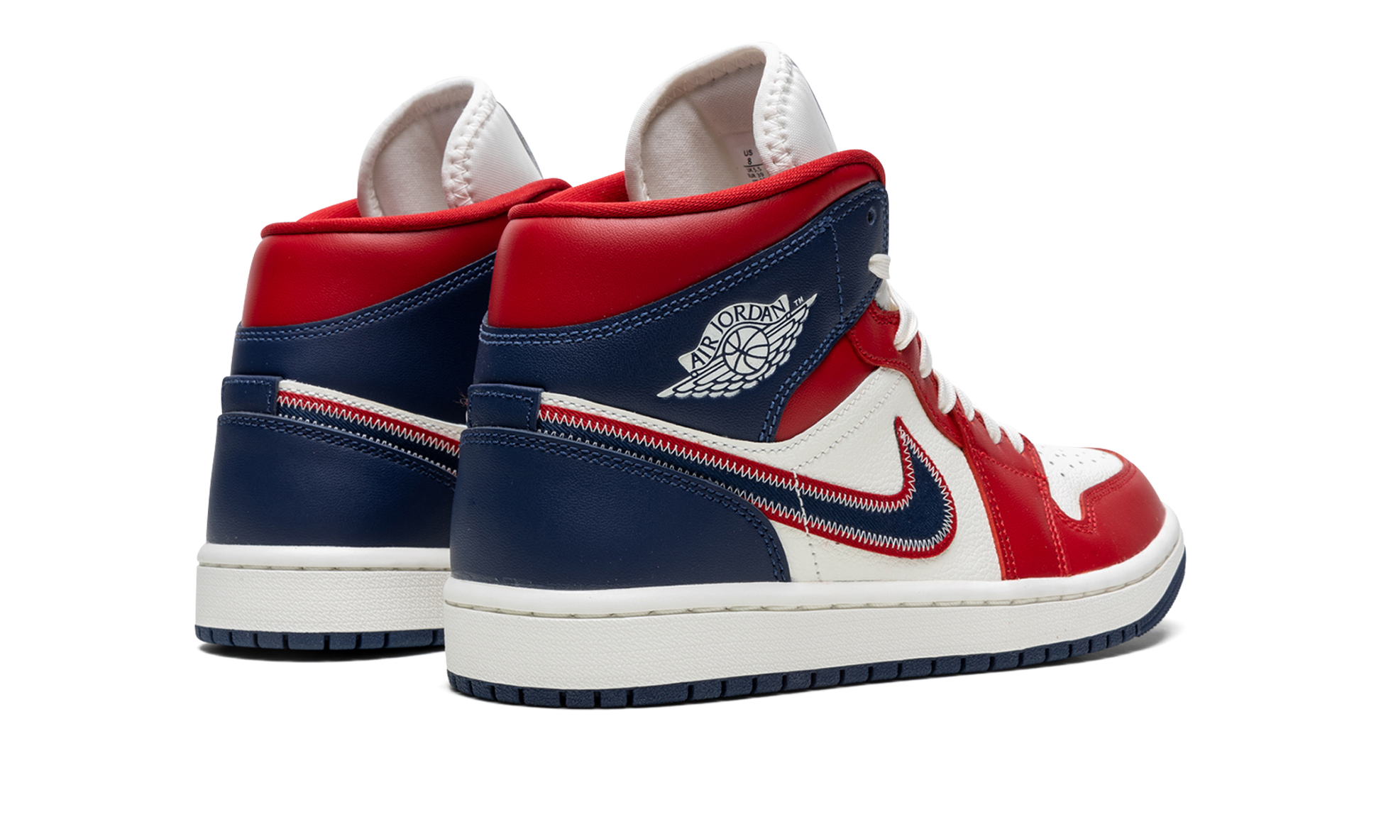 Air Jordan 1 Mid Se Women "Usa" DQ7648 600