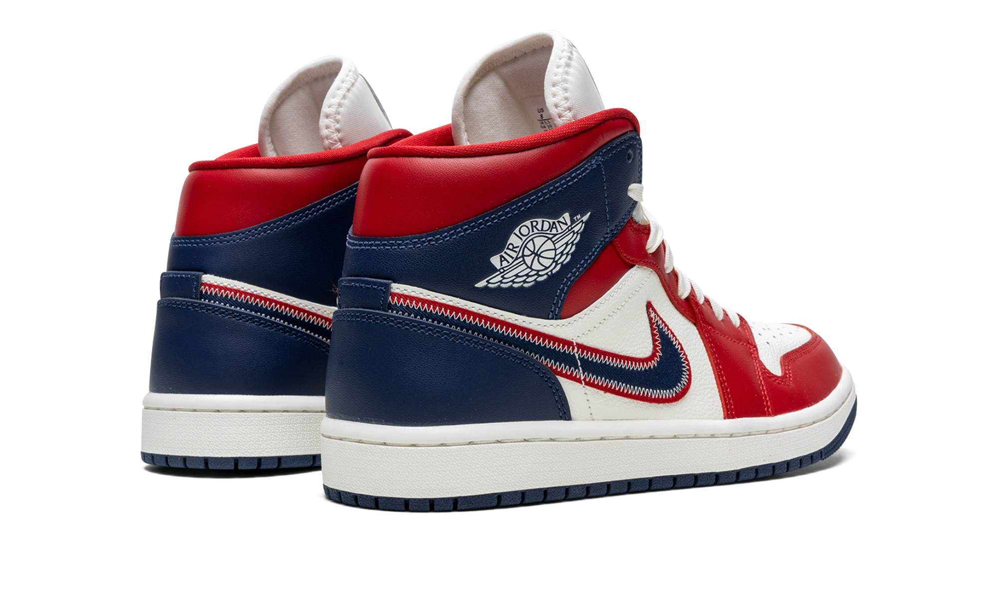 Air Jordan 1 Mid Se Women "Usa" DQ7648 600