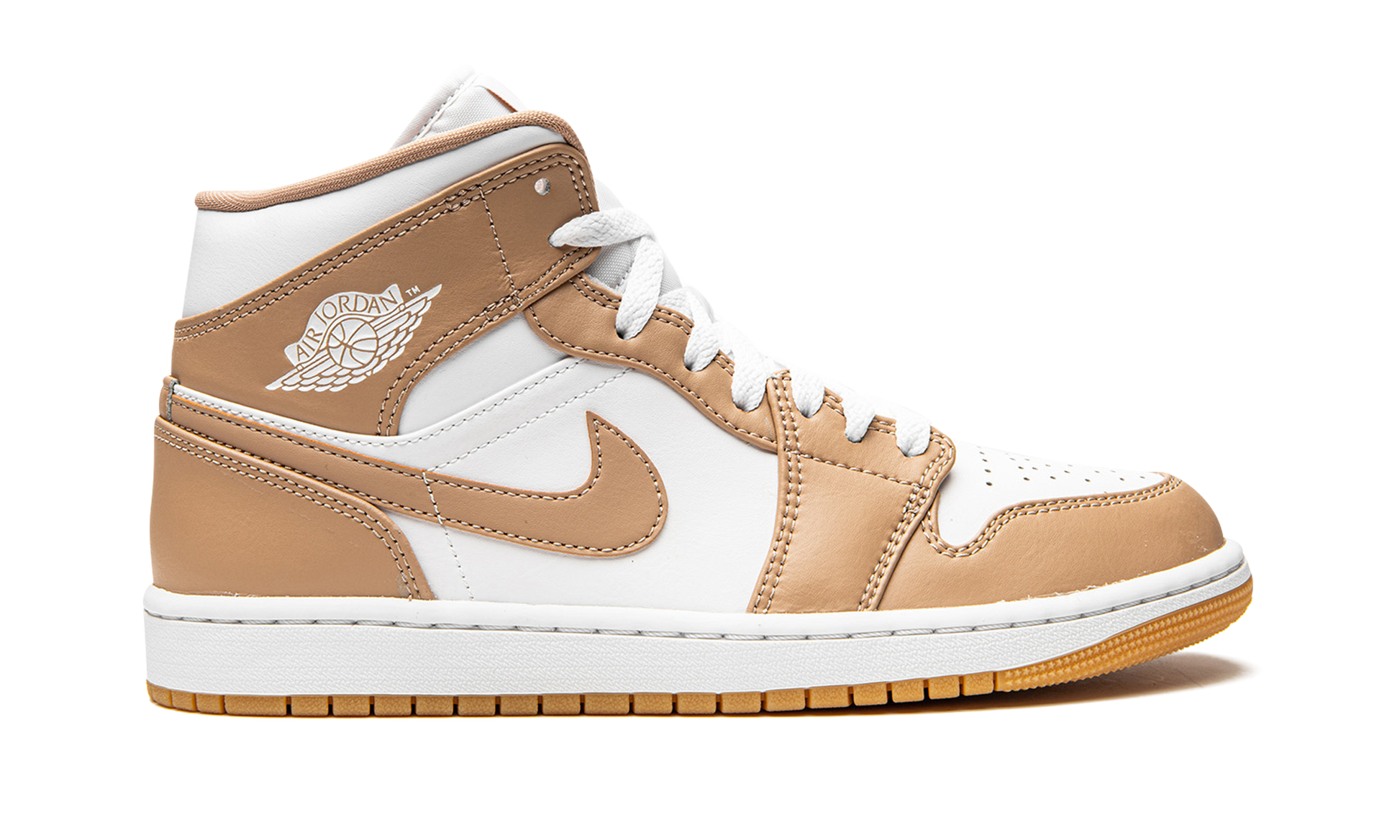 Air Jordan 1 Mid "Tan / gum" 554724 271