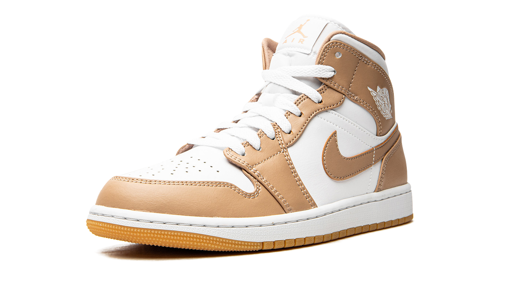 Air Jordan 1 Mid "Tan / gum" 554724 271