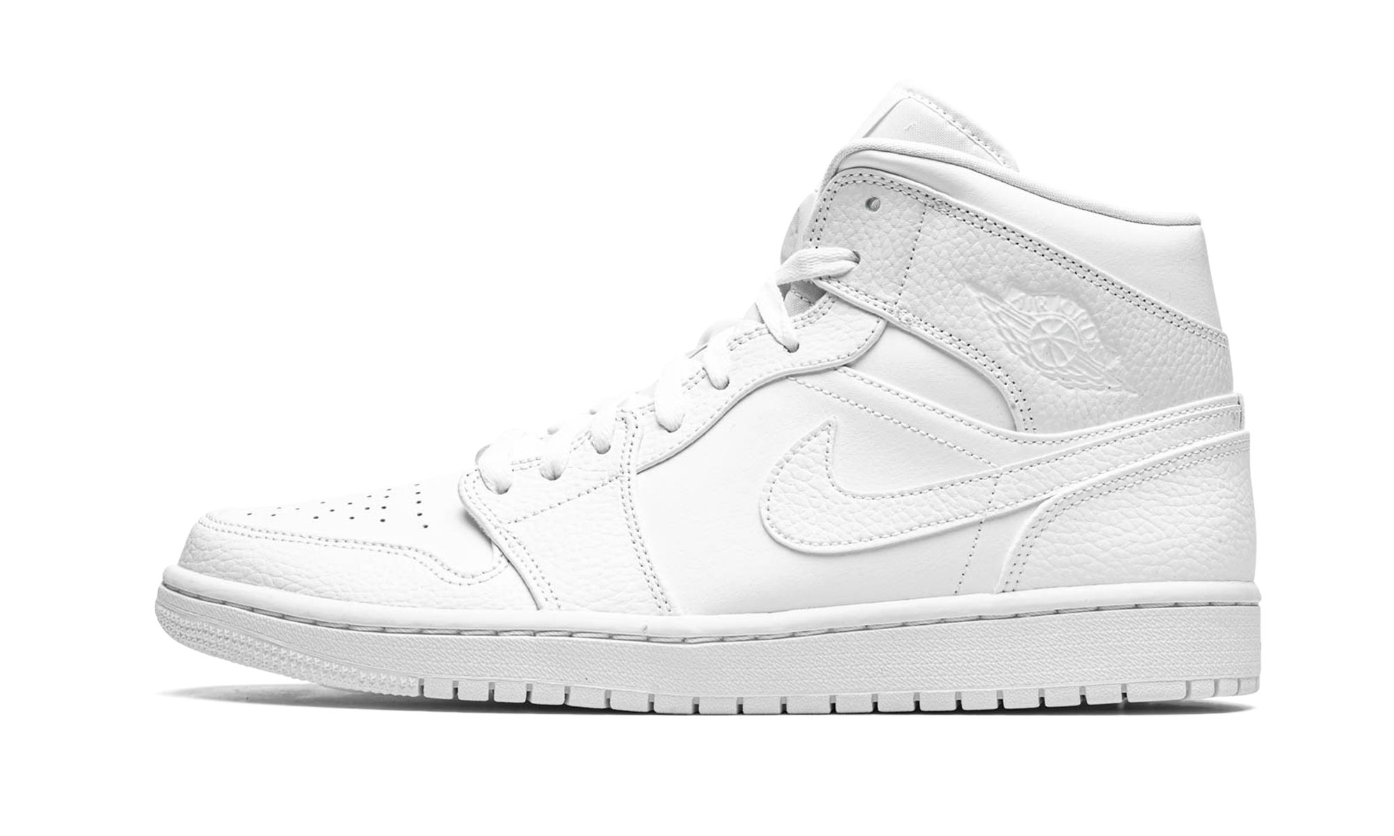 Air Jordan 1 Mid "Triple White"
