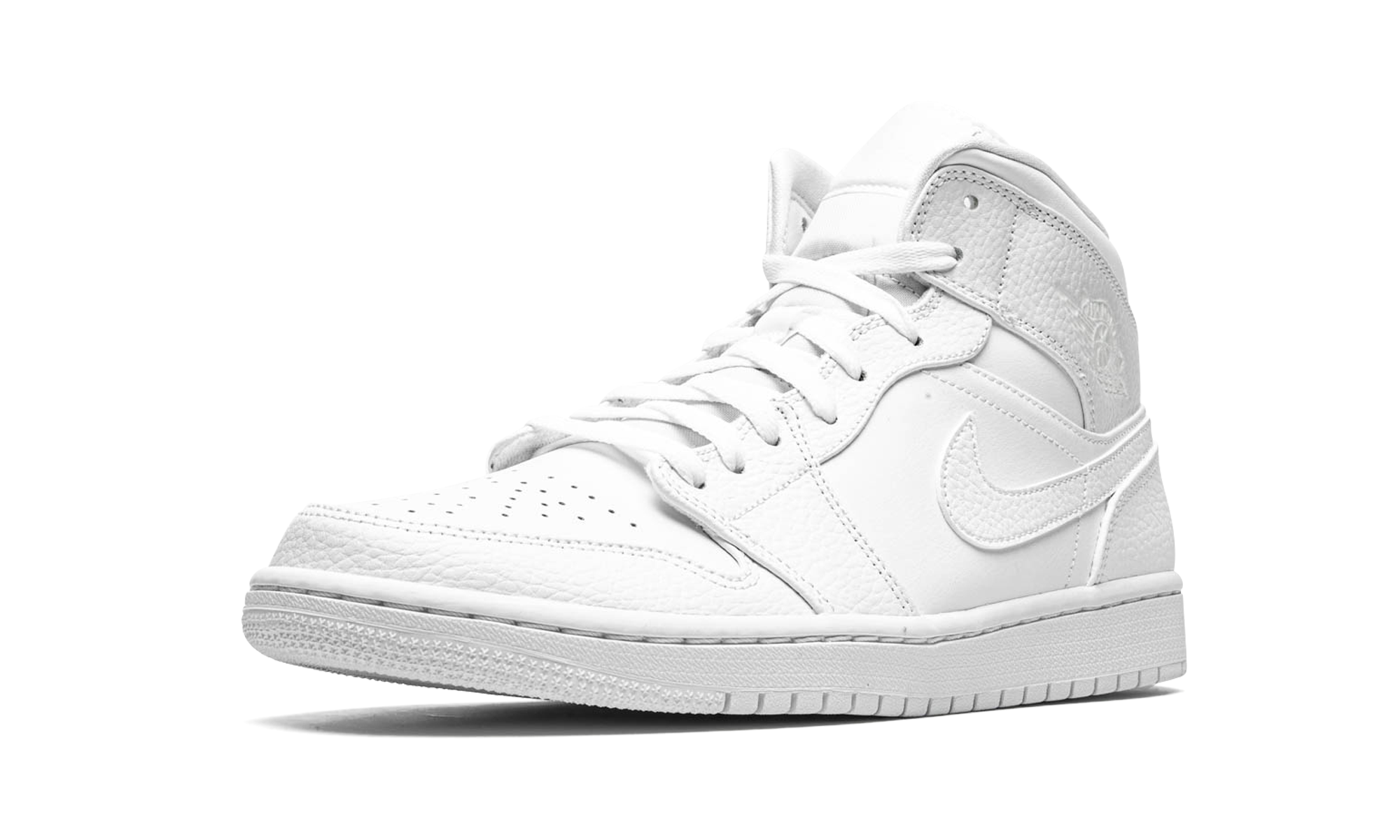 Air Jordan 1 Mid "Triple White"