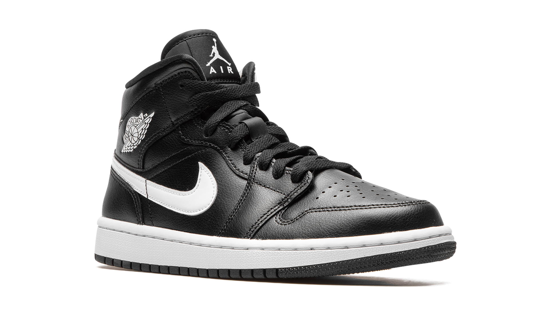 Air Jordan 1 Mid Women "Black / white" DV0991 001