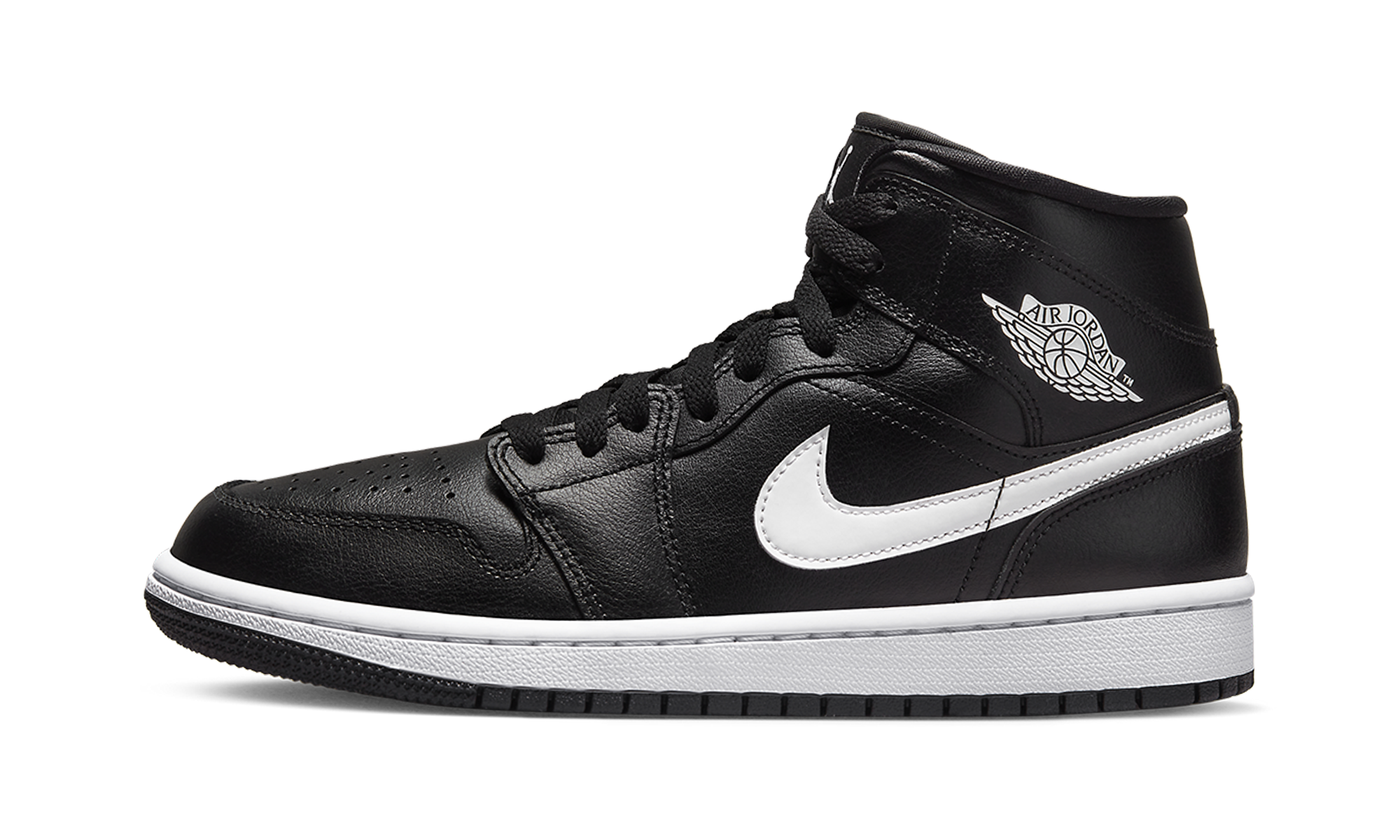 Air Jordan 1 Mid Women "Black / white" DV0991 001
