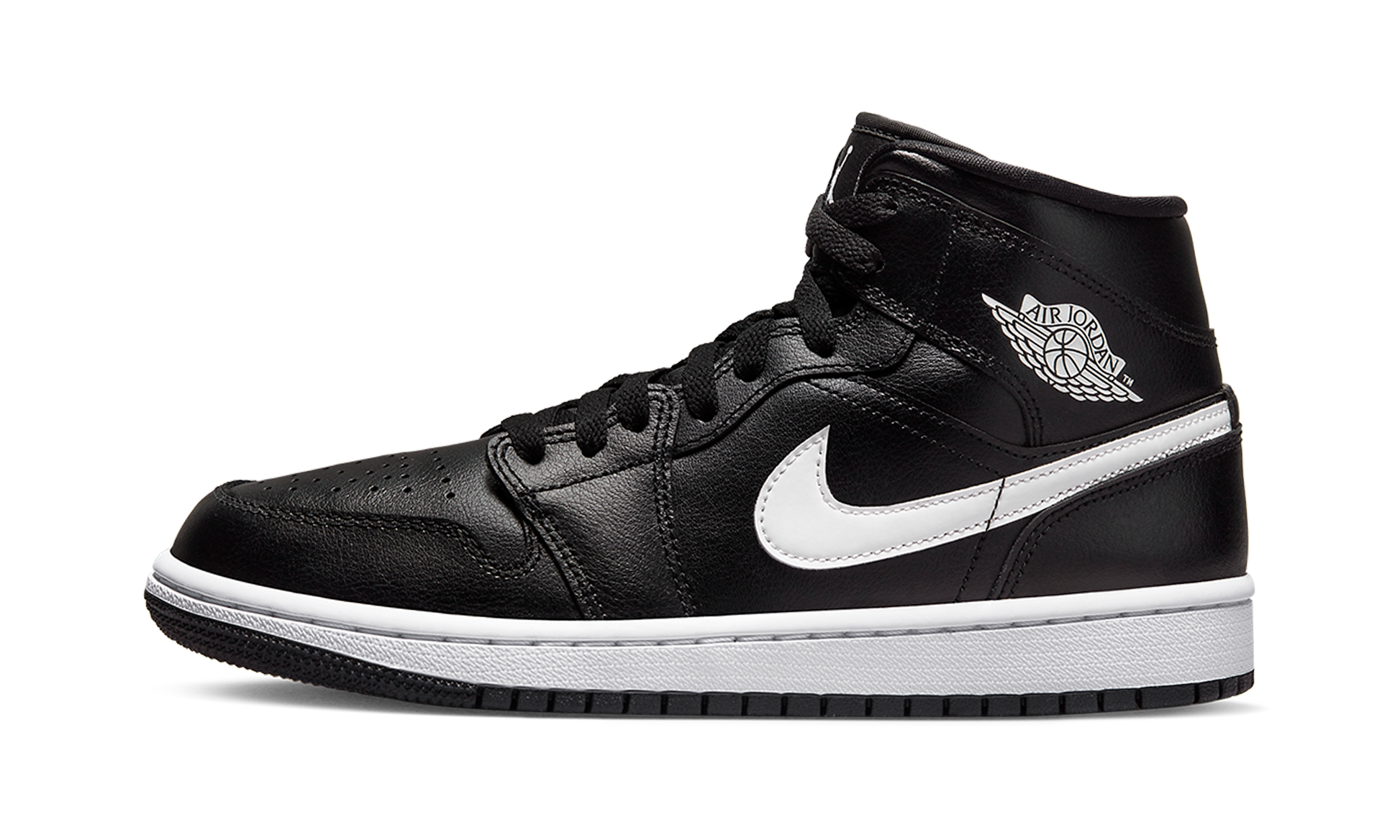 Air Jordan 1 Mid Women "Black / white" DV0991 001