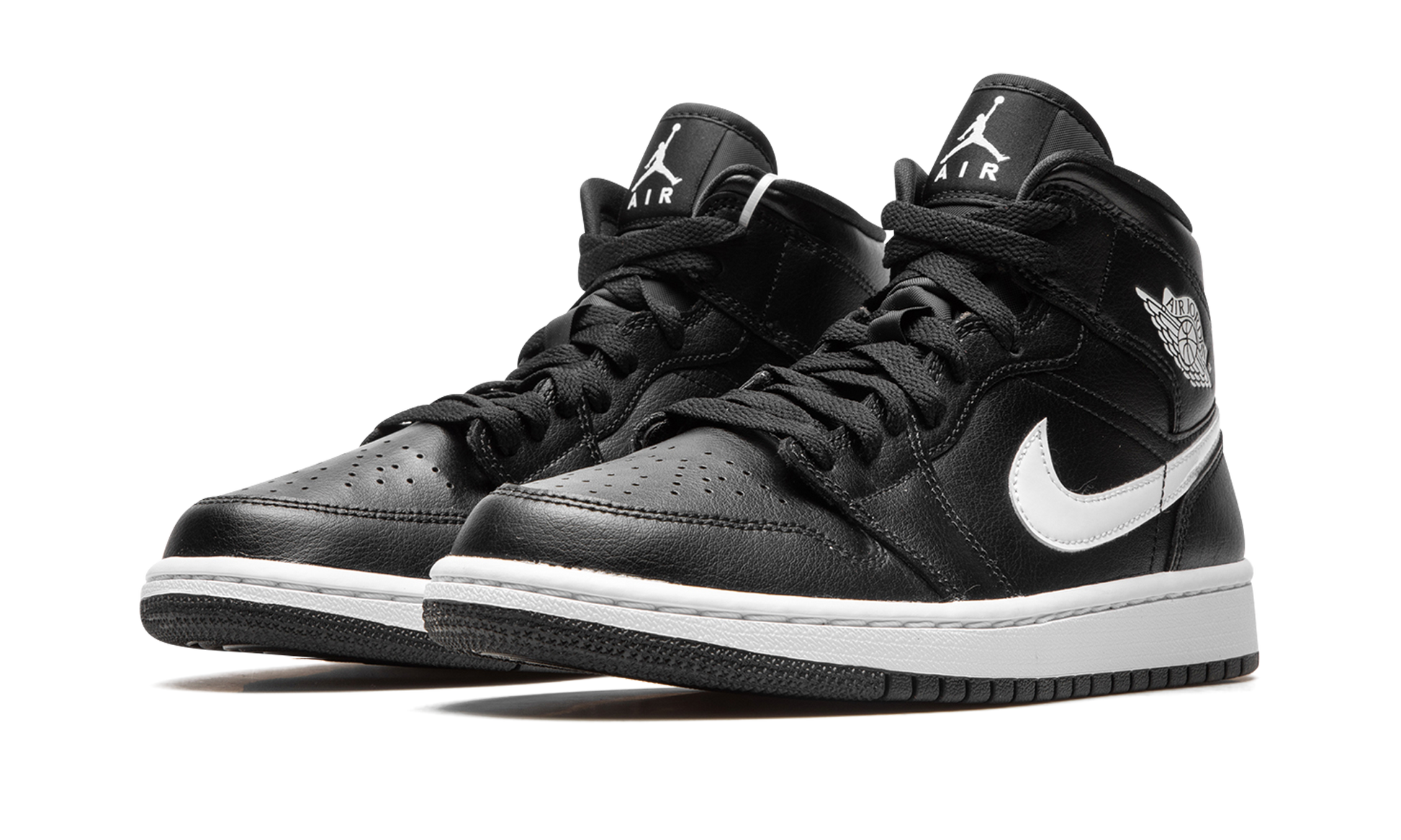 Air Jordan 1 Mid Women "Black / white" DV0991 001