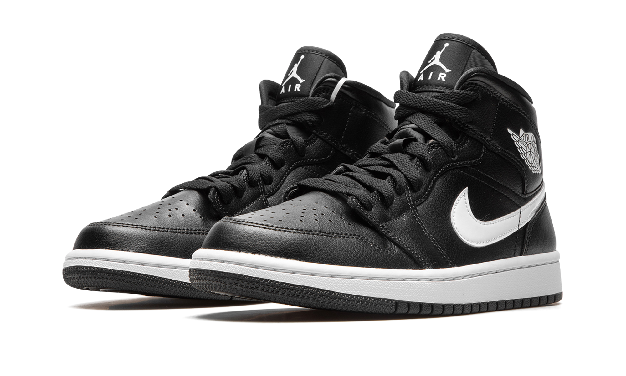 Air Jordan 1 Mid Women "Black / white" DV0991 001