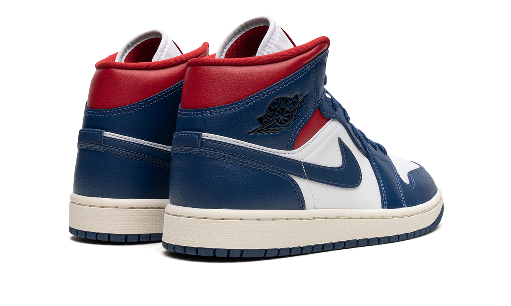 Air Jordan 1 Mid Women "Blue / red" BQ6472 146