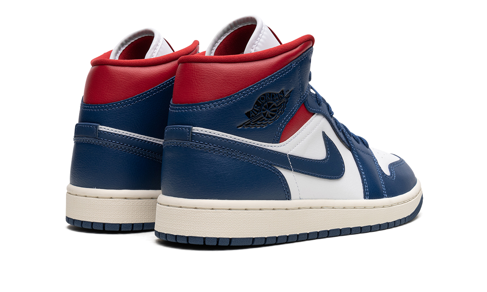 Air Jordan 1 Mid Women "Blue / red" BQ6472 146