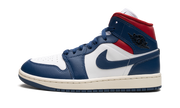 Air Jordan 1 Mid Women "Blue / red" BQ6472 146