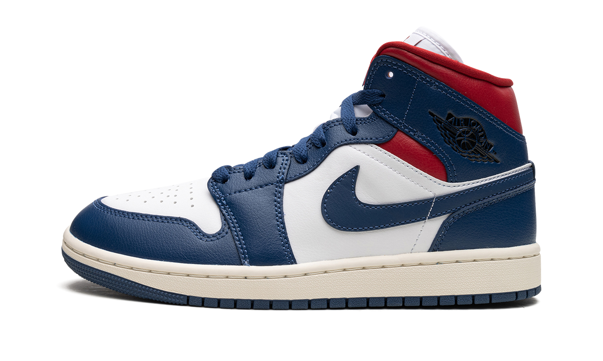 Air Jordan 1 Mid Women "Blue / red" BQ6472 146