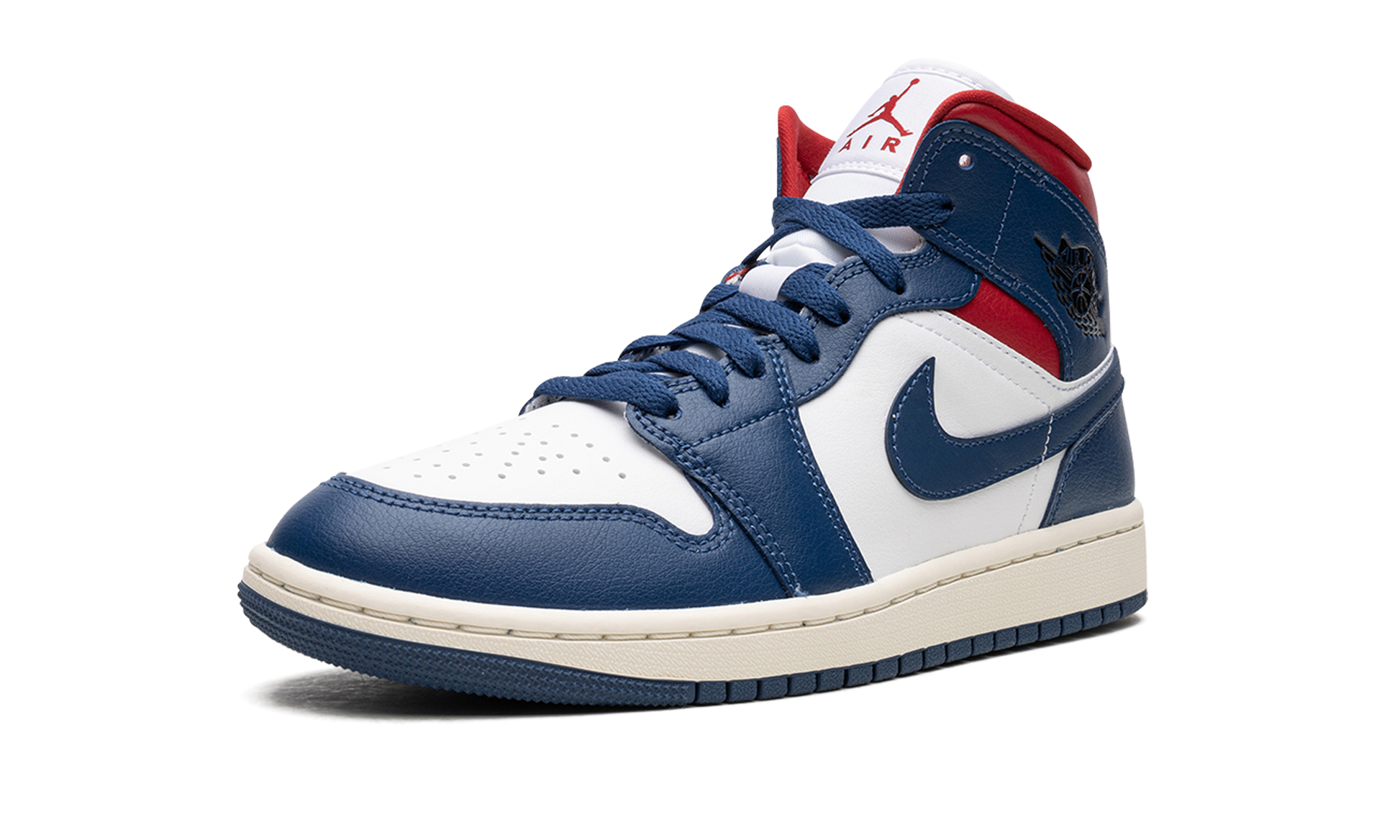 Air Jordan 1 Mid Women "Blue / red" BQ6472 146