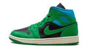 Air Jordan 1 Mid Women "Lucky green aquatone" BQ6472 033