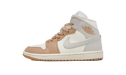 Air Jordan 1 Mid Women "Pale ivory hemp" BQ6472 118