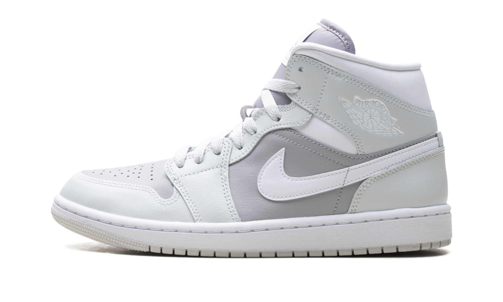 Air Jordan 1 Mid Women "Photon dust atmosphere grey" BQ6472 008