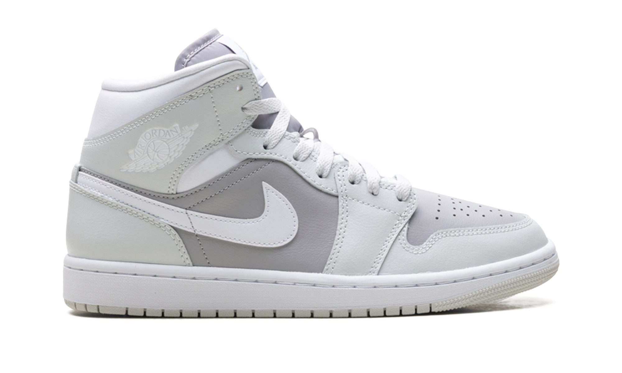 Air Jordan 1 Mid Women "Photon dust atmosphere grey" BQ6472 008