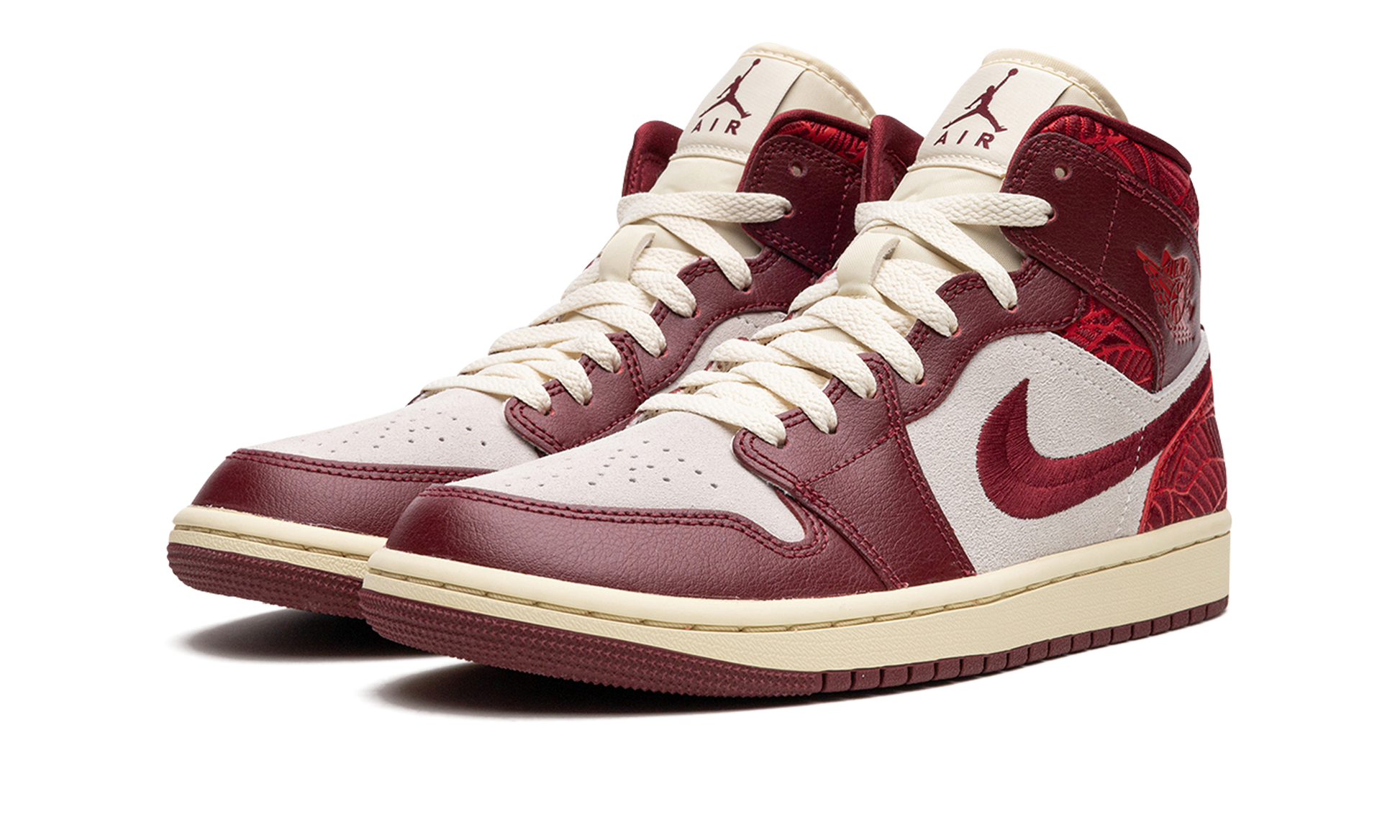 Air Jordan 1 Mid Women "Tiki leaf" DZ2820 601