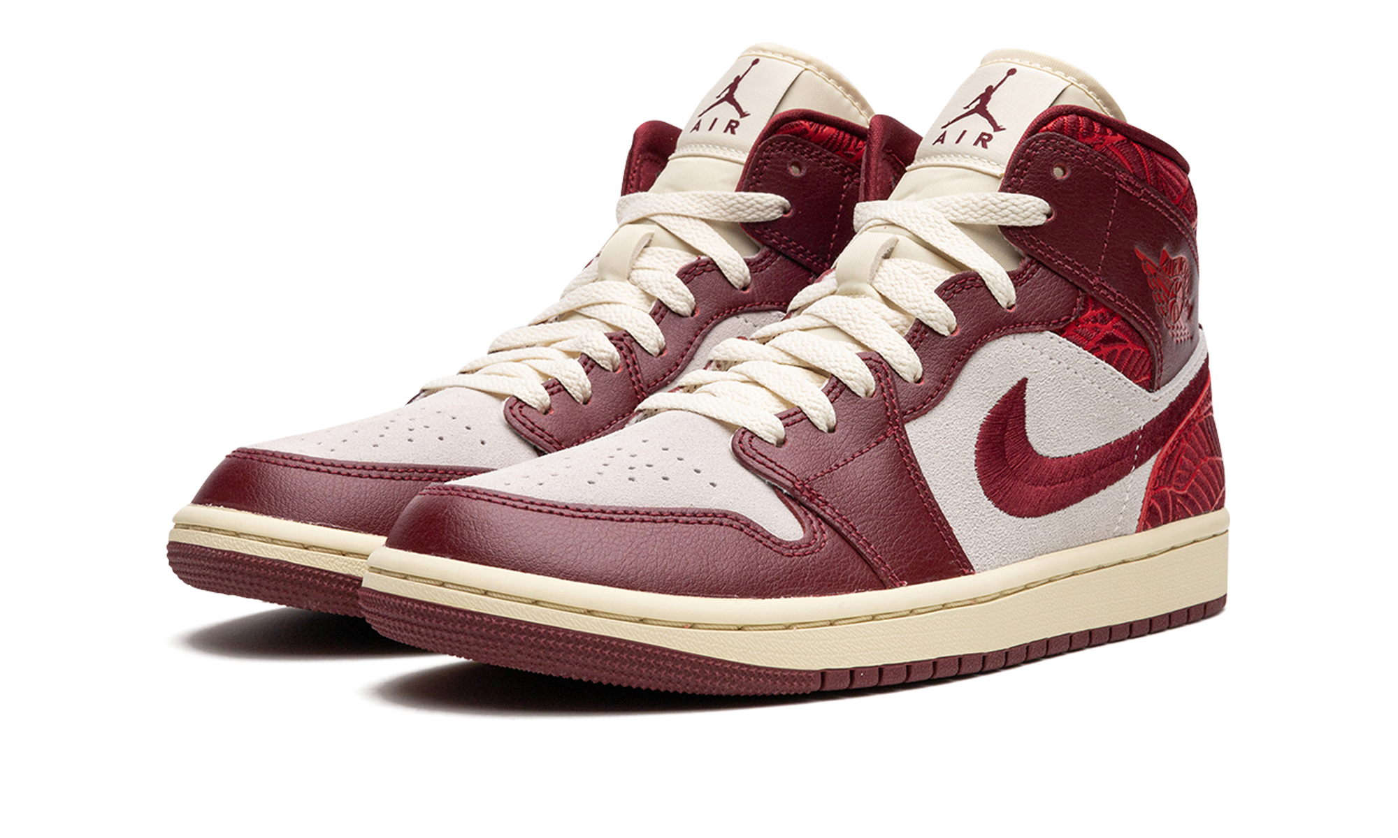 Air Jordan 1 Mid Women "Tiki leaf" DZ2820 601