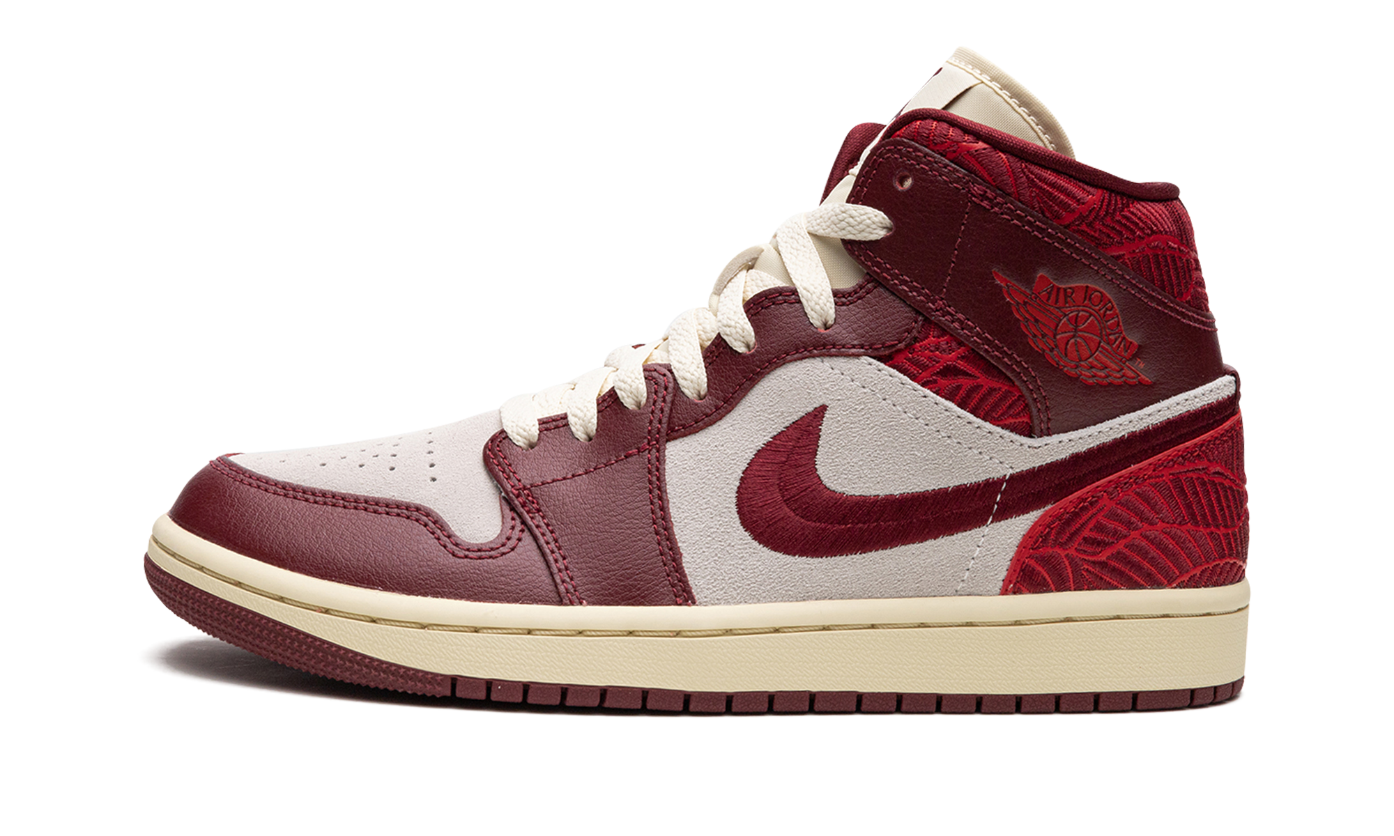 Air Jordan 1 Mid Women "Tiki leaf" DZ2820 601