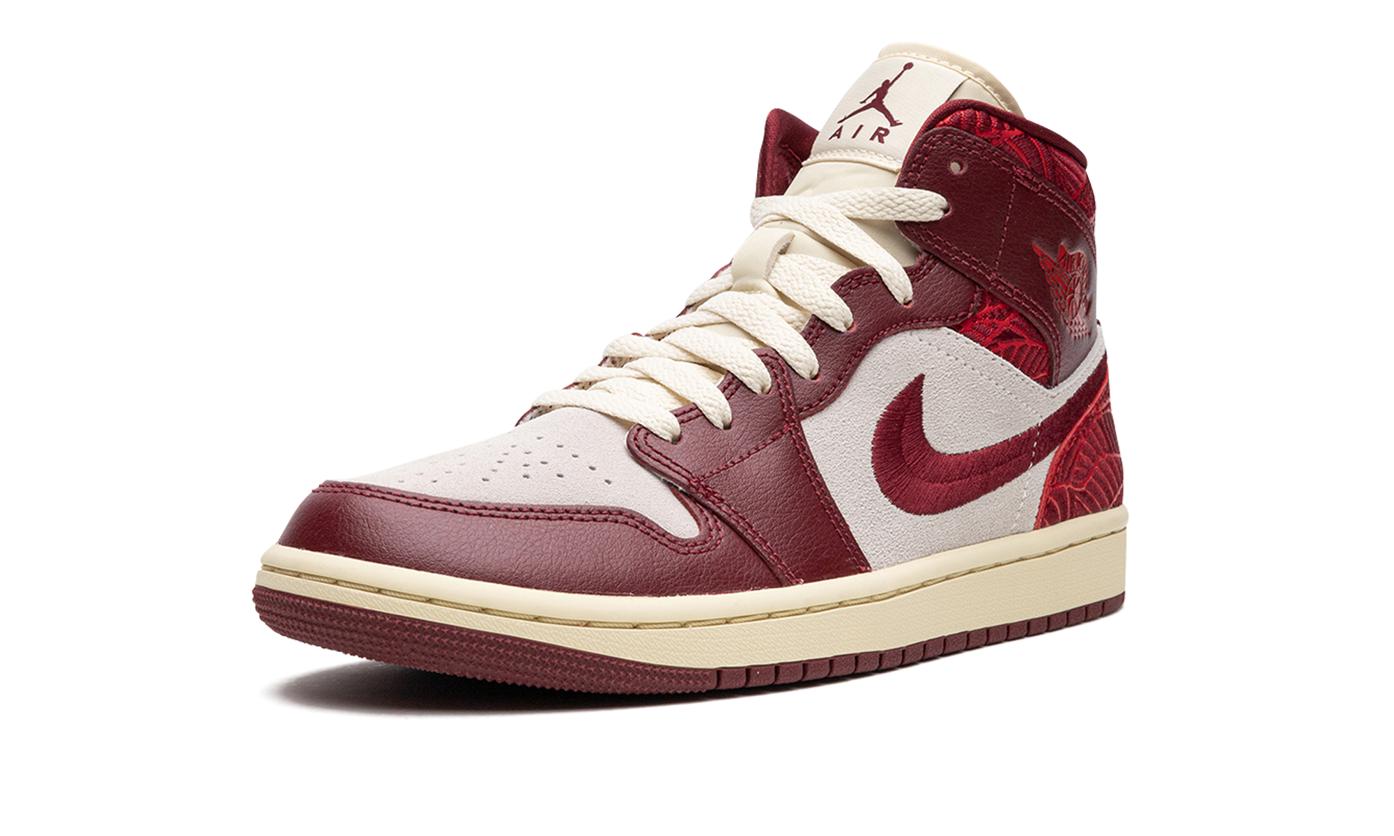 Air Jordan 1 Mid Women "Tiki leaf" DZ2820 601