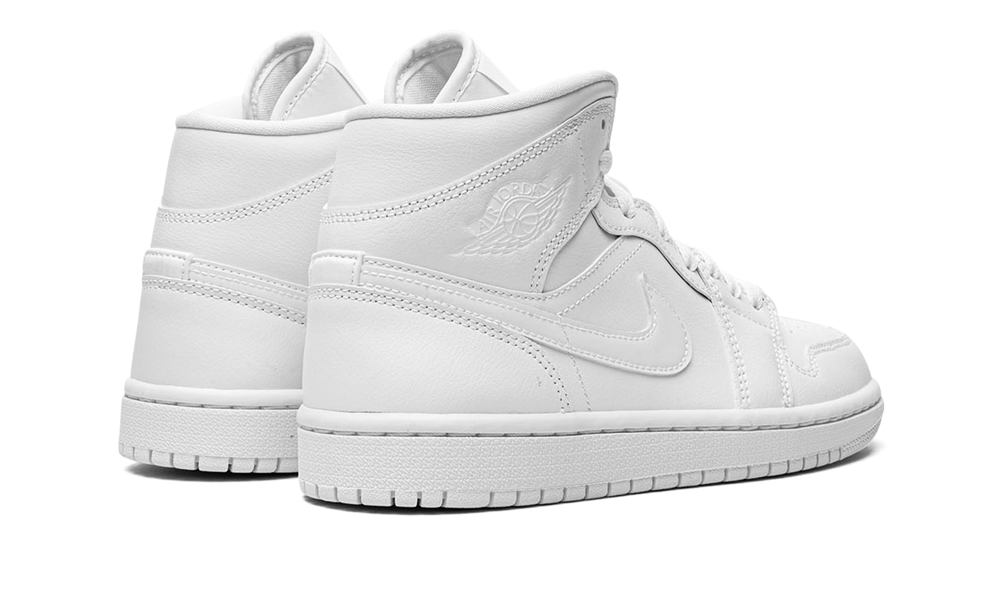 Air Jordan 1 Mid Women "Triple white 2022" DV0991 111