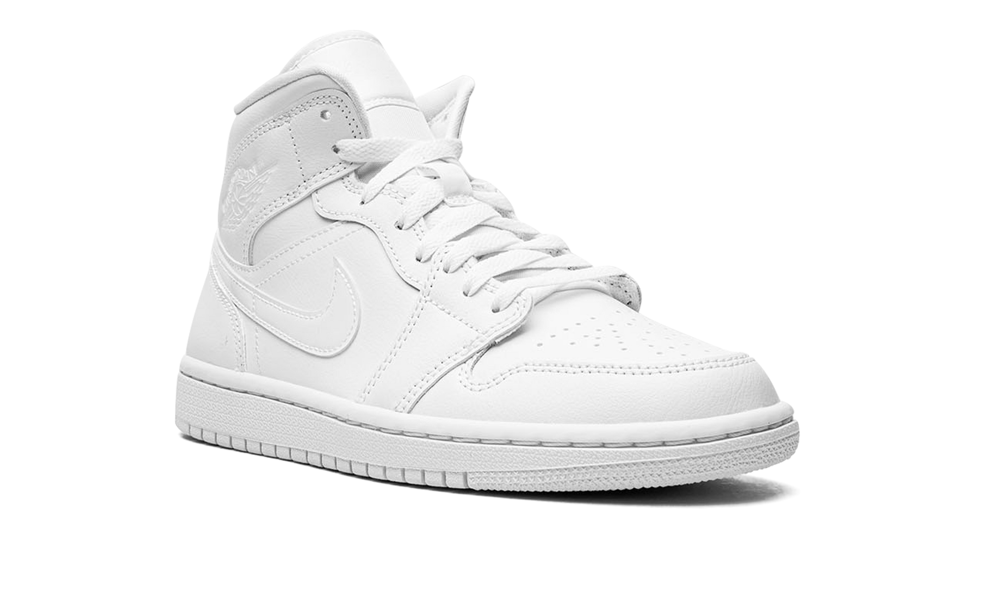 Air Jordan 1 Mid Women "Triple white 2022" DV0991 111