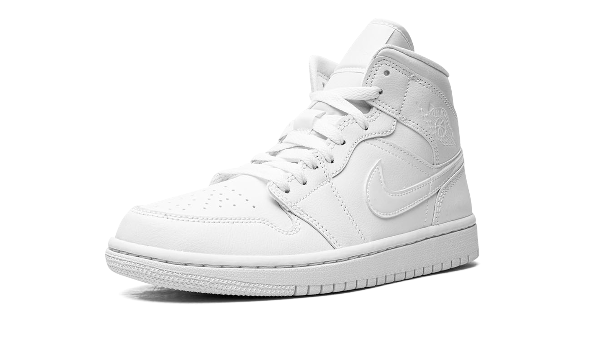 Air Jordan 1 Mid Women "Triple white 2022" DV0991 111